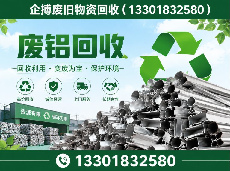 金山区废铝回收展示图
